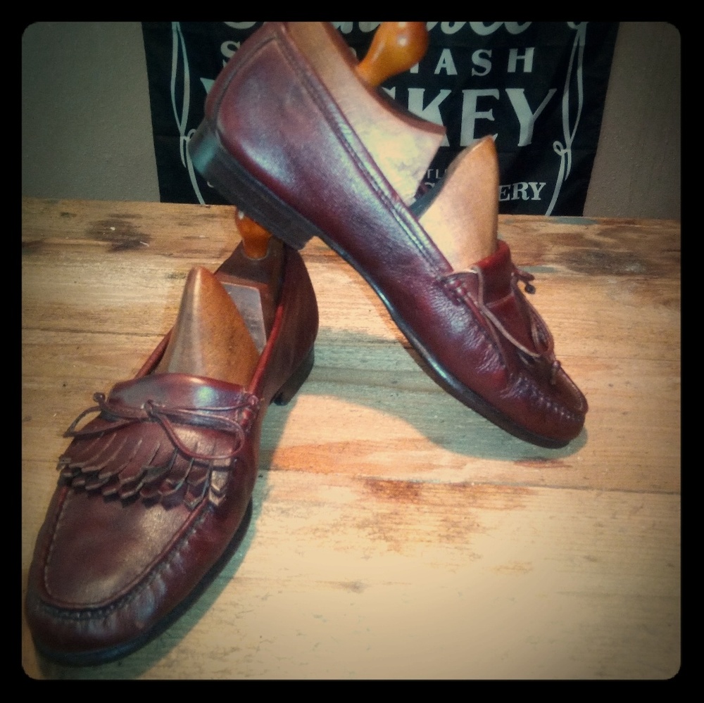 Salvatore Ferragamo mens luxury loafers size 8.5